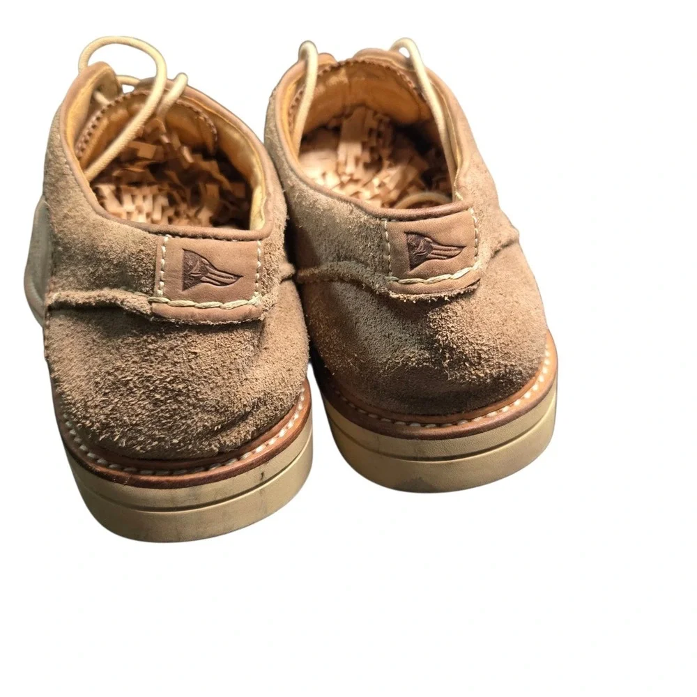 Sperry Top Sider Gold Cup Collection Mens 11.5 M Beige Suede Oxford Boat Shoe